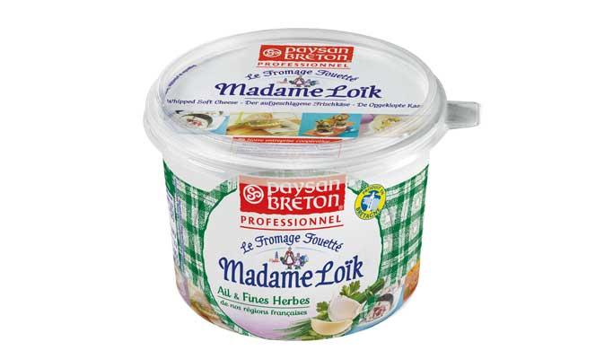 Fromages Fouettés Madame Loïk en pots | Laïta Professionnel